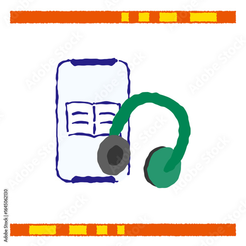Audiobook Listening on Smartphone Device