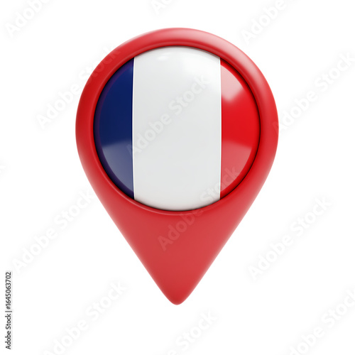 France National Flag Geolocation Icon On Transparent Background Free Download France National Flag Geolocation Icon On Transparent Background - GFXLoad