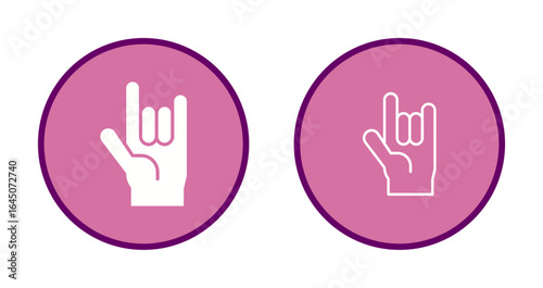 Love You Gesture Icon Design