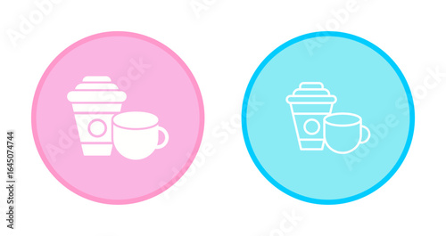 Coffee or Tea Icon Design