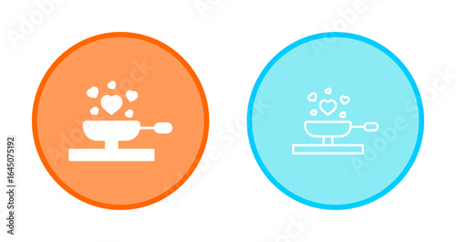 Cooking Love Icon Design