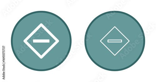 Minus Sign Icon Design