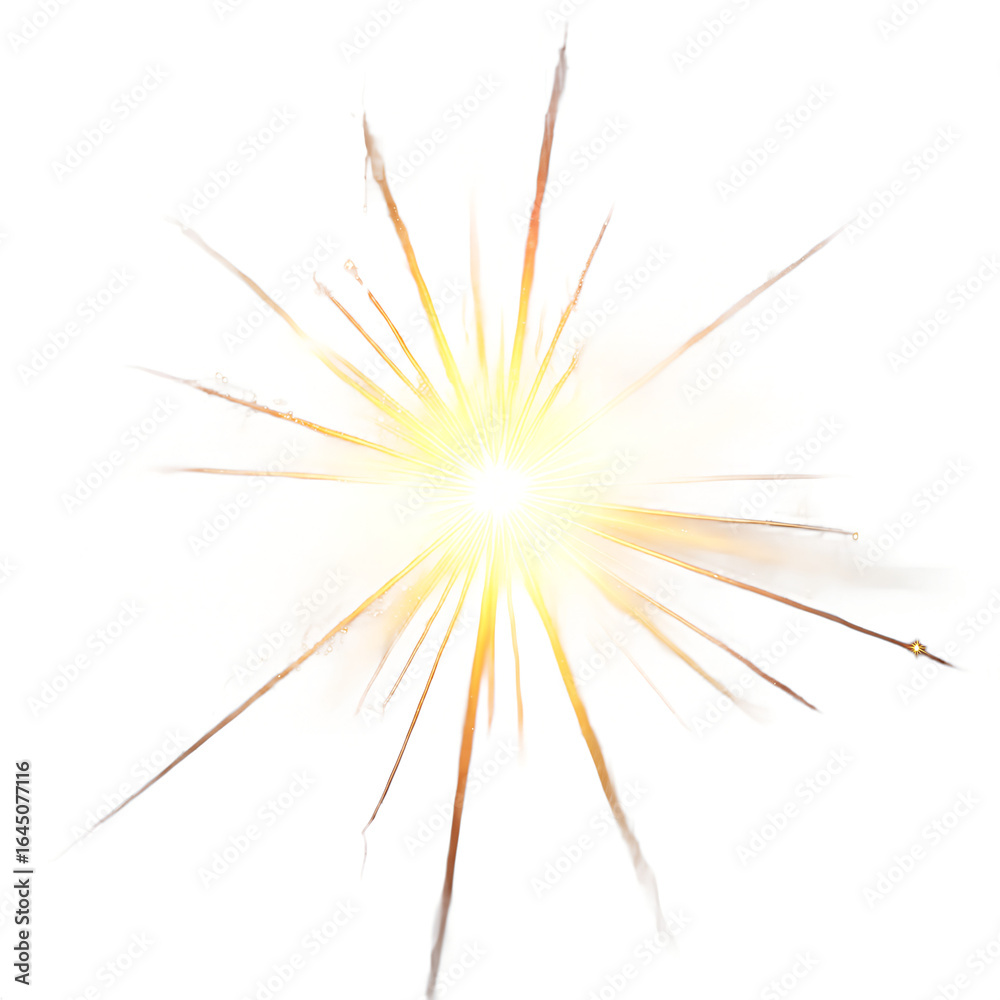 Fototapeta premium sparkler on black background