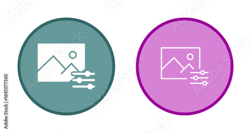 Photo Editing Tools Icon Design
