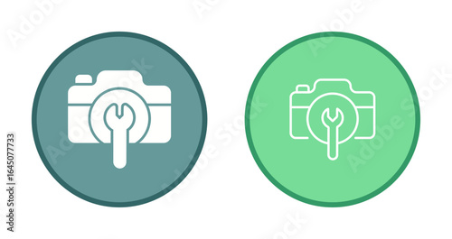 Camera Maintenance Icon Design