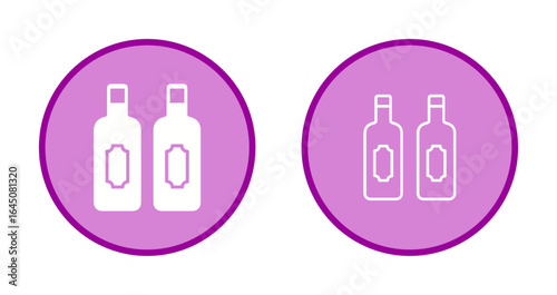 Wine Pairing Icon Design
