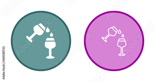 Wine Sip Icon Design