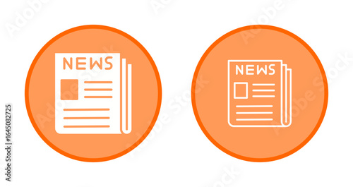 News Bulletin Icon Design