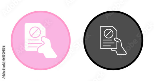 Resignation Icon Design