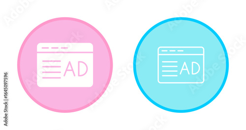 Ad Placement Icon Design