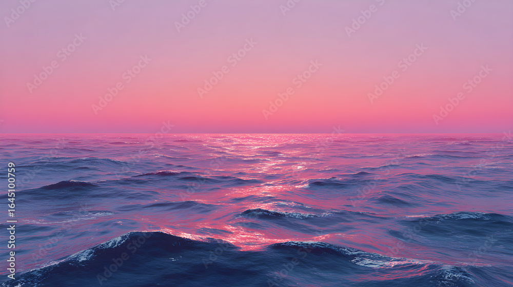 Fototapeta premium sunset over the sea