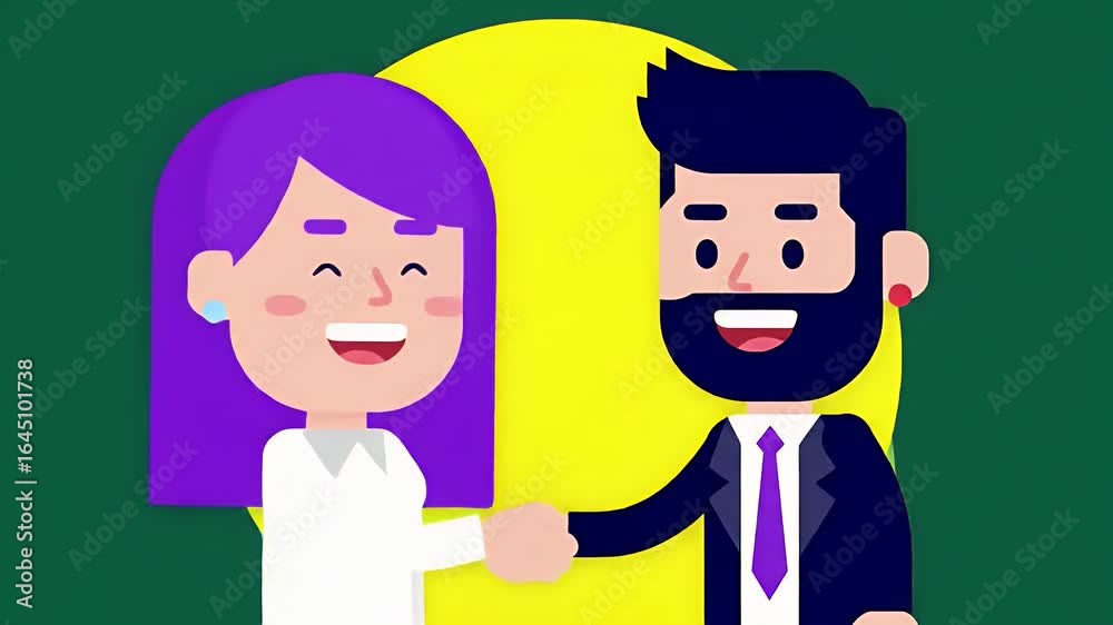 Business Partnership Handshake. Business Partnership Handshake.