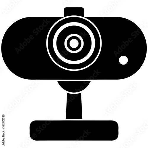 vector illustration of a retro camera