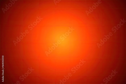 Solid red background with a light orange/yellow center