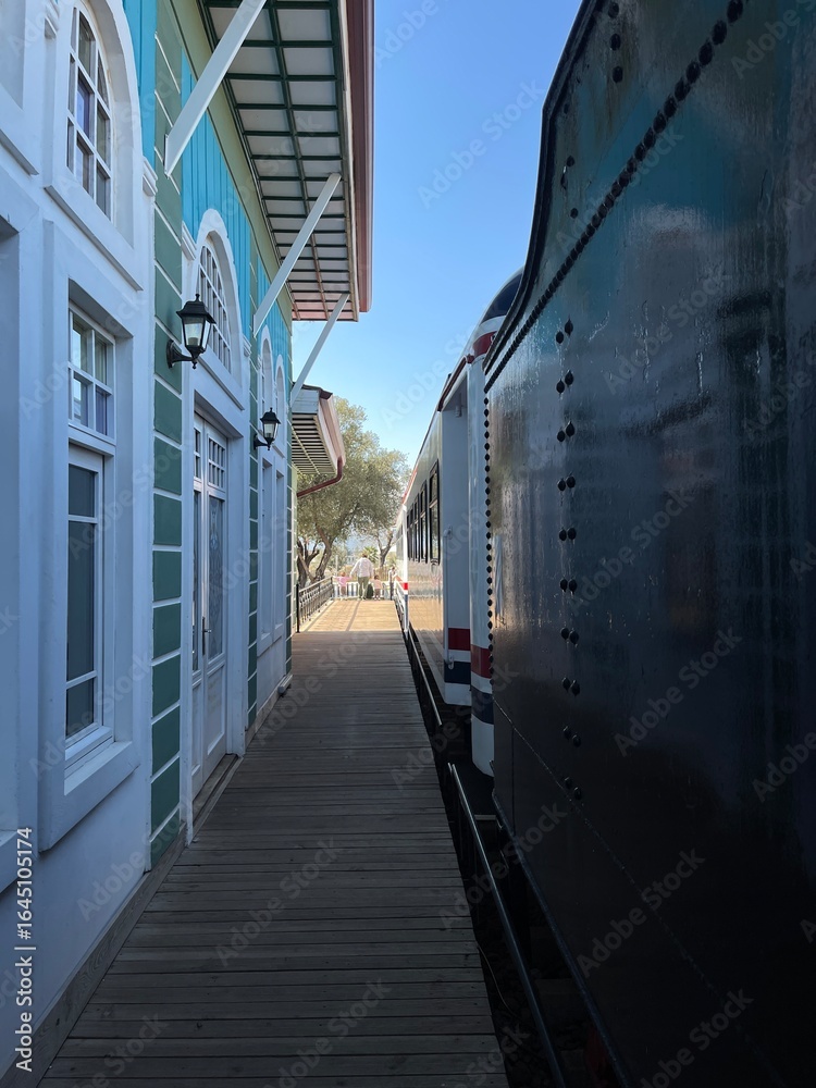 Obraz premium музей в парке анталии 