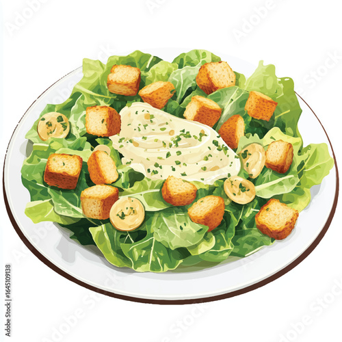  a fresh Caesar salad