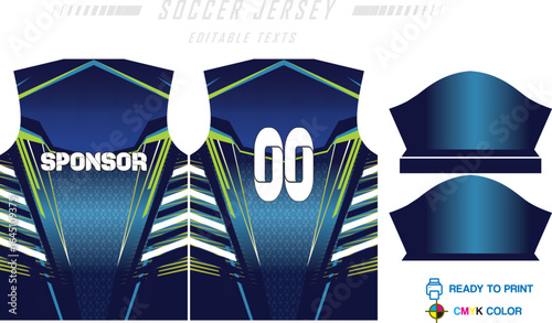 Sublimation jersey patten and Design