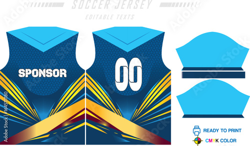 Sublimation jersey patten and Design