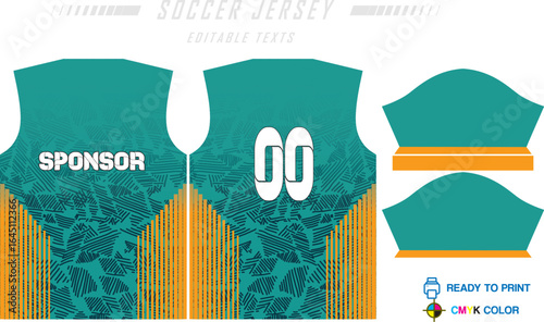 Sublimation jersey patten and Design