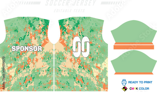 Sublimation jersey patten and Design