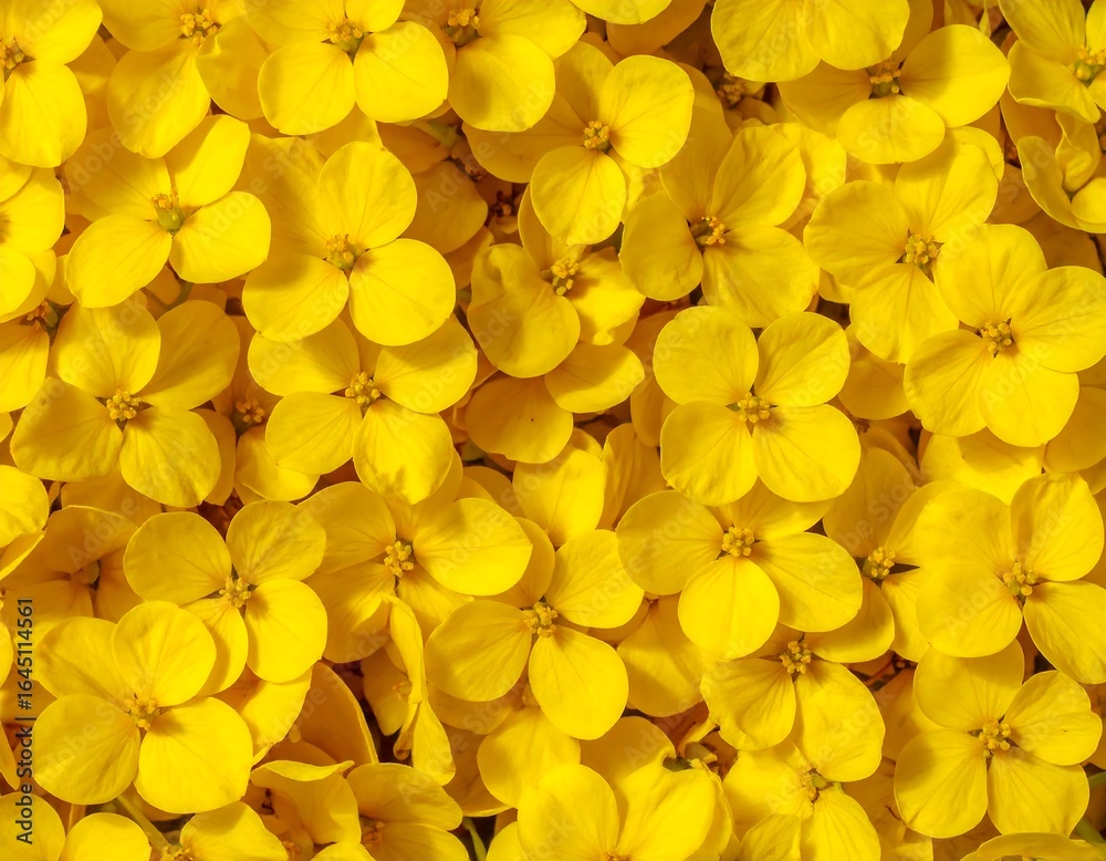 Fototapeta premium Close-up of vibrant yellow flowers