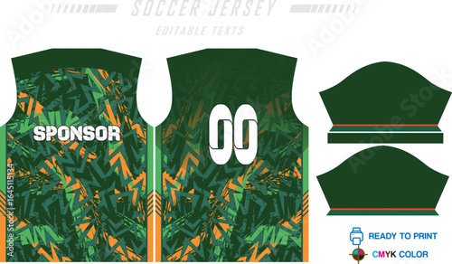 Sublimation jersey patten and Design