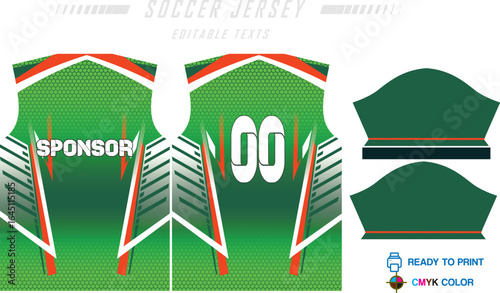 Sublimation jersey patten and Design
