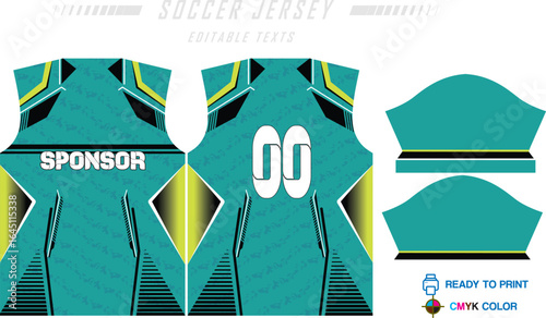 Sublimation jersey patten and Design