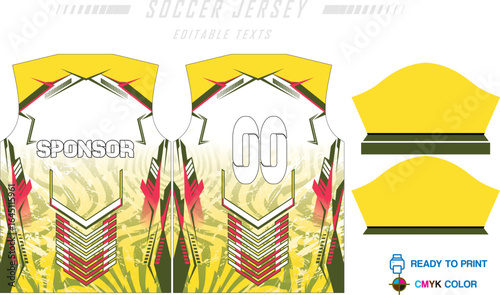Sublimation jersey patten and Design