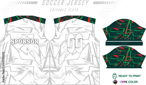Sublimation jersey patten and Design