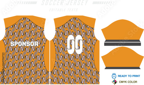 Sublimation jersey patten and Design