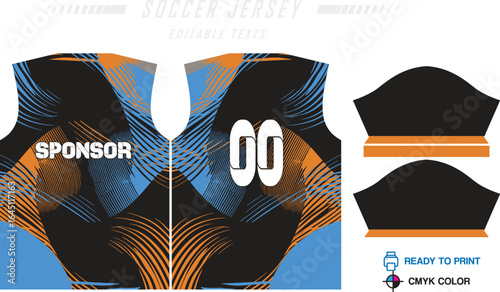 Sublimation jersey patten and Design