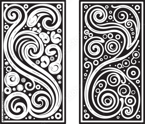 wall panel laser cut design features intricate patterns perfect for wall art and home decoration.