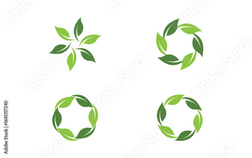 Tree leaf ecology nature  Healthy vegan concept element v4.11