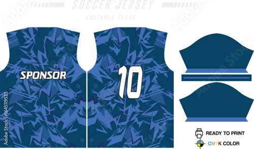 Sublimation jersey patten and Design