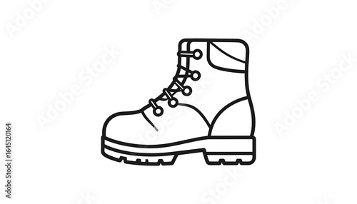Hiking boot icon