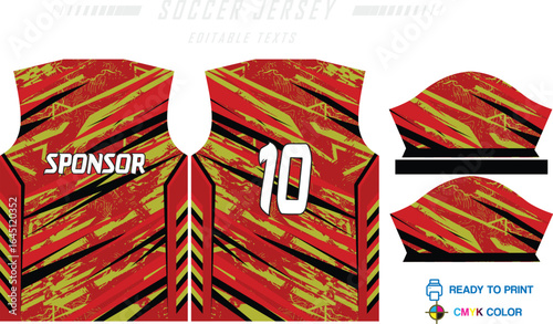 Sublimation jersey patten and Design