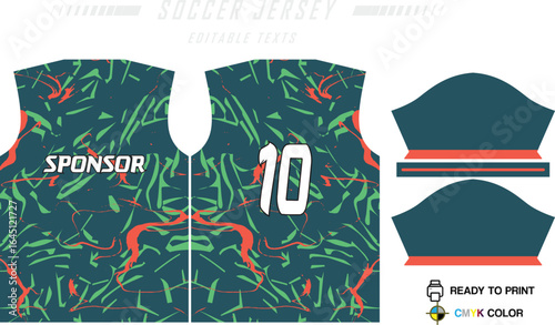 Sublimation jersey patten and Design