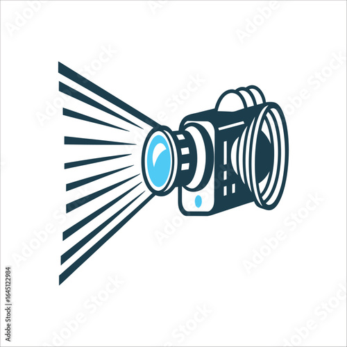 3D Movie Camera with Volumetric Lens Projection 3D Movie Camera Volumetric Lens with depth projection