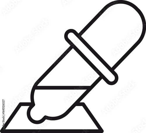 illustration of a hammer and a nail