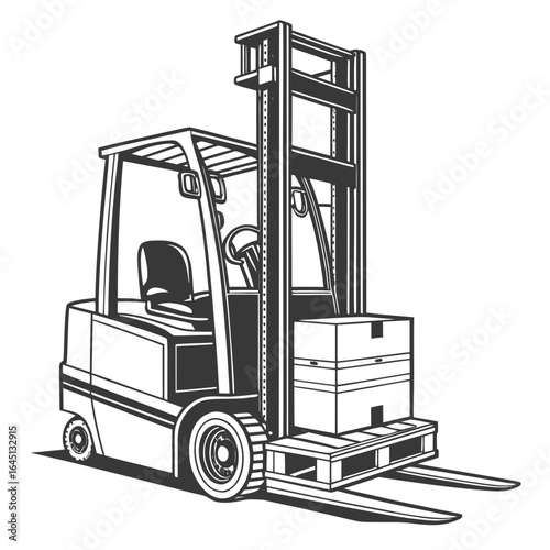 forklift loader and forklift