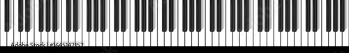Layout of a musical keyboard