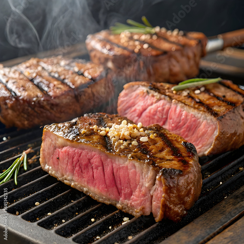 Wallpaper Mural grilled steak perfection juicy flavorful steaks Torontodigital.ca