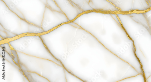 Golden Veins on Marble
