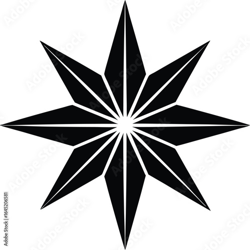 holy star on the white background.eps