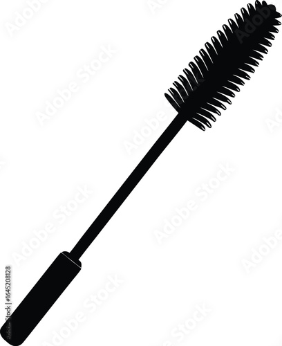 mascara brush on the white background.eps