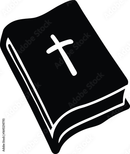 small bible on the white background.eps