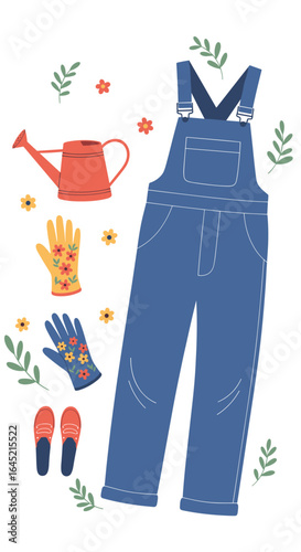 Essential gardening attire and tools for a prosperous season of cultivation and growth