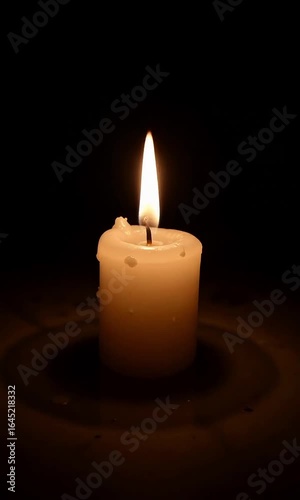 candle in the dark