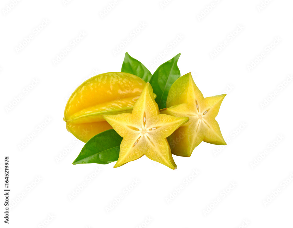 Fototapeta premium fruit on white background